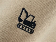 Name It pure cashmere excavator sweatshirt